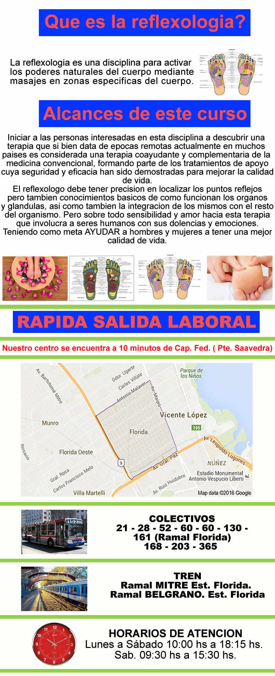 cursos reflexologia zona norte
